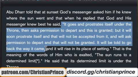Christian prince So now we understand that your prophet is a fool
