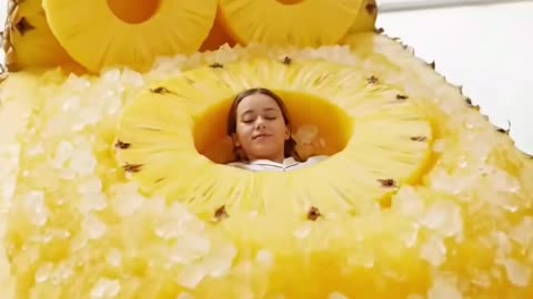 AI ASMR which bed would you sleep in 🍸🔥🍍🛌 📍Mojito cocktail bed - flamin' hot cheetos bed