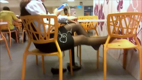 Nylon feet on chair...Preview ( Full version is 17min )