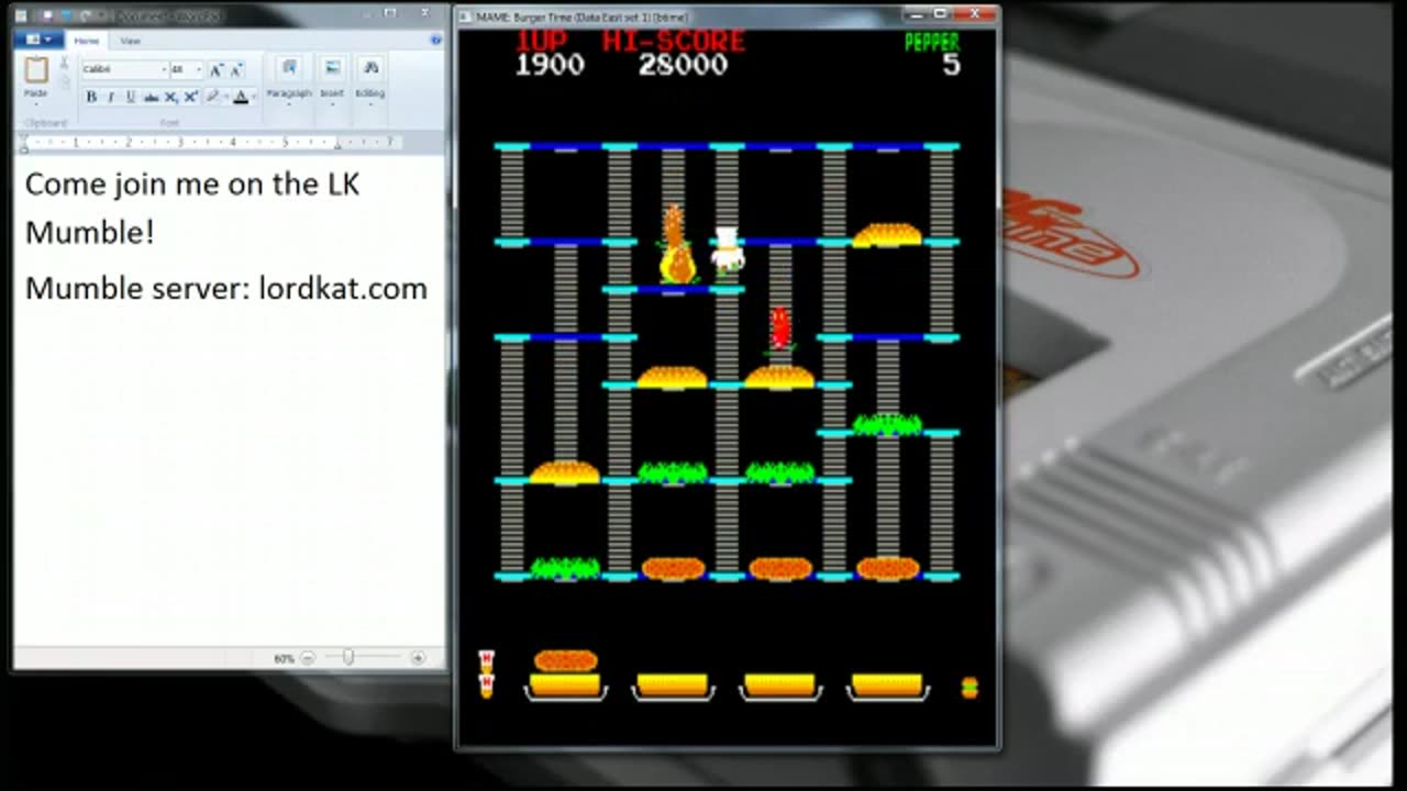 BurgerTime! (MAME)