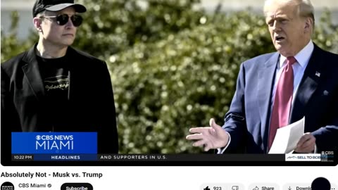 What The Trump vs Elon Musk Dispute Is About