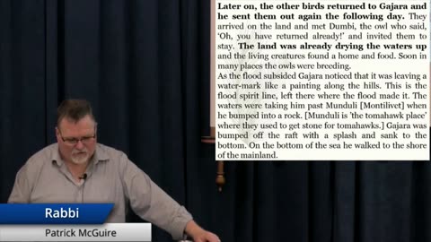 Ancient Aboriginal Flood Legend. One of the many accounts of a flood in a cultures history. 2023
