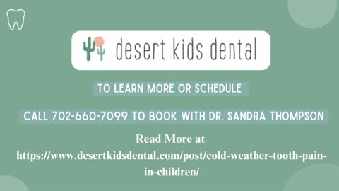 Cold Weather Tooth Pain in Children