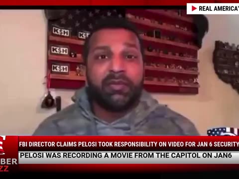FBI Director Claims Pelosi Took Responsibility On Video For Jan 6 Security Issues