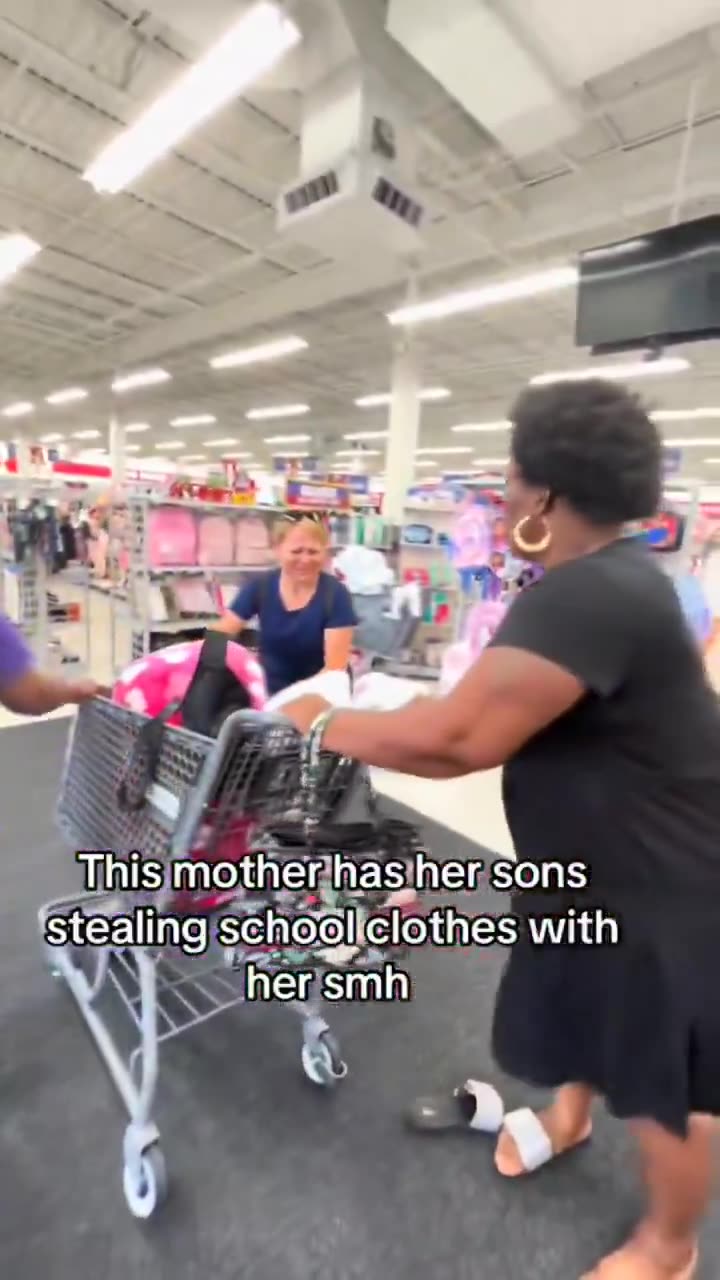 Diversity family goes shopping, while armed