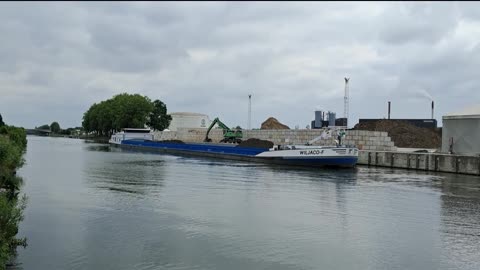 2025 Belgium: Binnenvaartschip Wiljaco-F in Roeselare