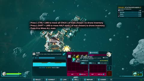 Outworld Station│TUTORIAL - How to get HULL PLATING, BASIC FRAME, Composite, Fibre Optic