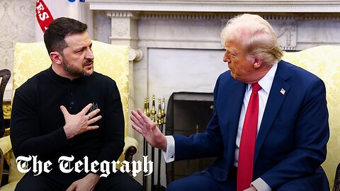 Full Argument: Trump-Zelensky White House Meeting Descends Into Shouting Match