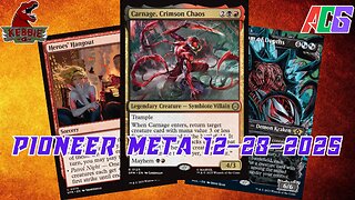 Watching The Pioneer Meta 12-22-25 to 12-28-25 | Magic the Gathering | MTG Metagame Analysis
