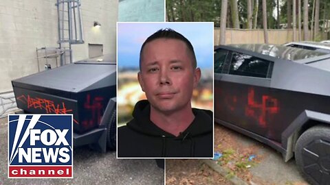 'STAB IN THE HEART': Tesla owner speaks out after cybertruck vandalized