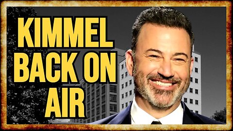 Jimmy Kimmel BACK ON AIR at ABC