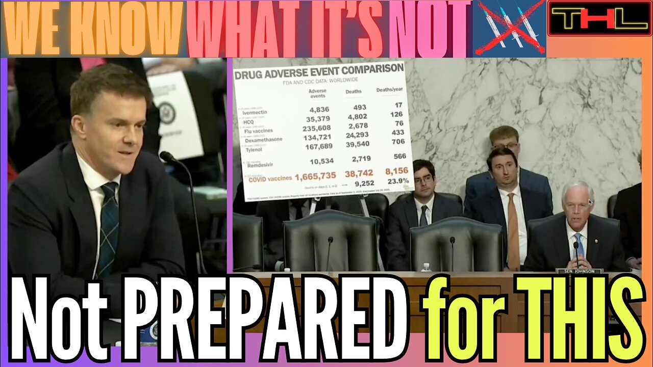 WE KNOW WHAT IT'S NOT | Sen Ron Johnson & Aaron Siri EXPOSE Dr. Jake Scott's COVID Propaganda