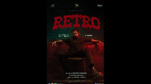 Retro (2025) | #suriya #poojahegde #karthiksubbaraj #santhoshnarayanan #action #romance #thriller