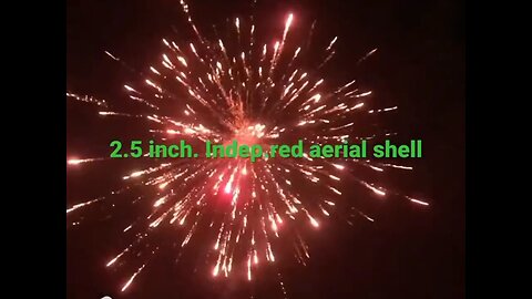 Homemade Fireworks testing