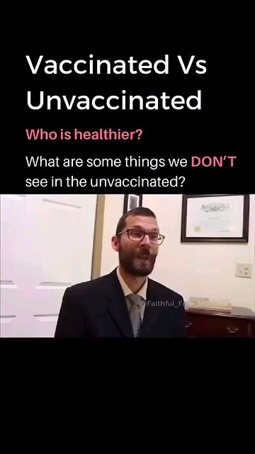 Vaccinated vs Unvaccinated-Lawyer Sites Unvaxxed Control Group No Diabetes-Heart Problems Or SIDS