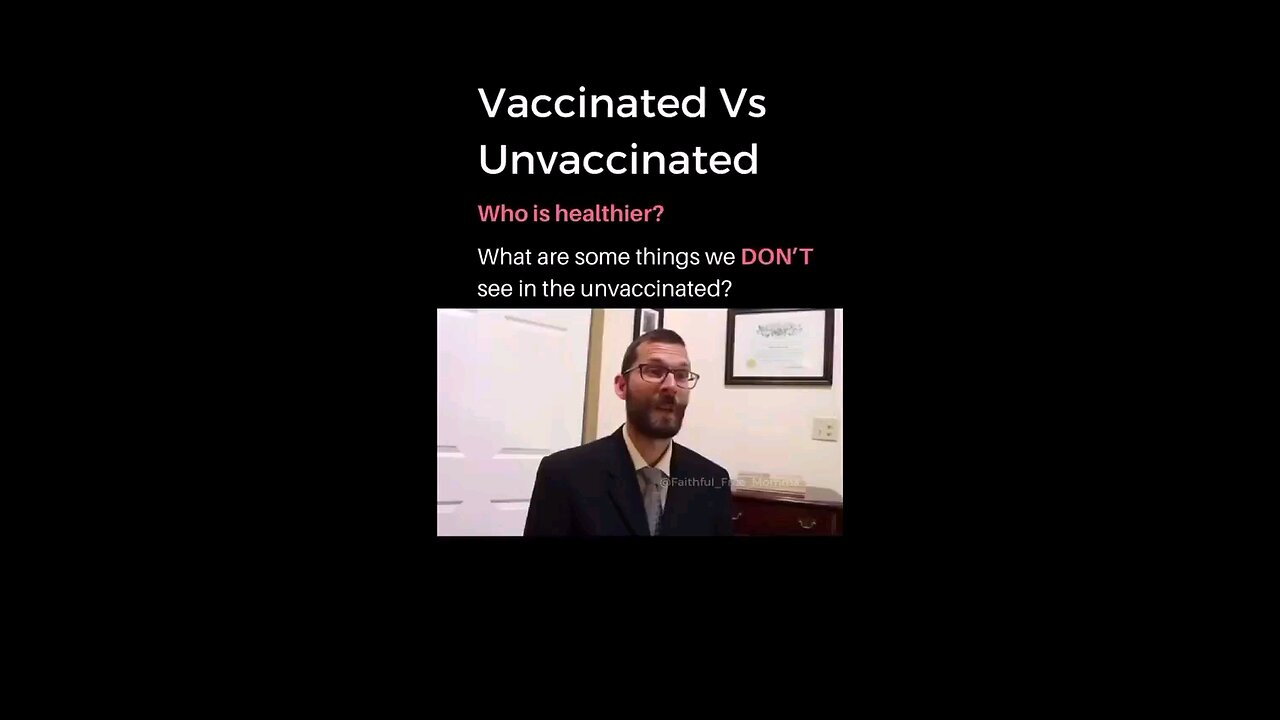 Vaccinated vs Unvaccinated-Lawyer Sites Unvaxxed Control Group No Diabetes-Heart Problems Or SIDS