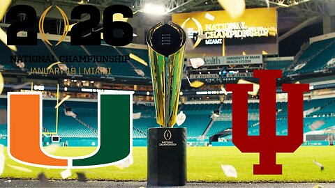MIA vs. IND: 2026 CFP National Championship LIVE Reaction & Commentary #nationalcahampionship #cfp
