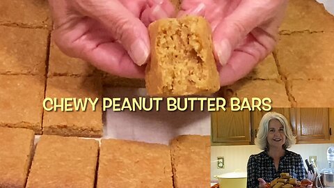 EASY 6-Ingredient Peanut Butter Bars | Lunchbox & After School Treats