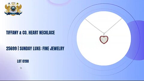 TIFFANY & CO. HEART NECKLACE