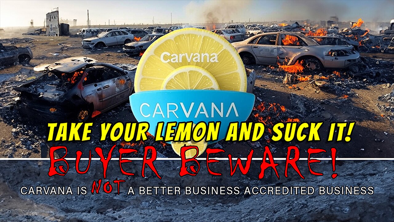 Carvana Exposed: Watch this BEFORE you buy a LEMON!