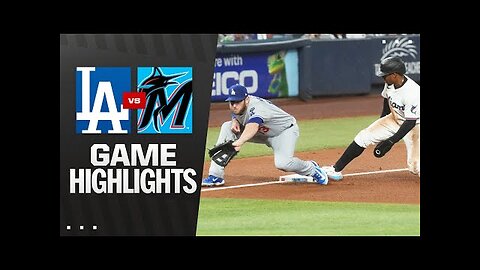 Dodgers vs. Marlins Game Highlights (5-6-25) - MLB