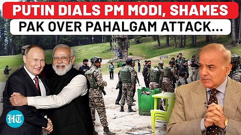 Putin Dials PM Modi Amid Tensions With Pakistan, Calls For ‘Uncompromising Fight Against Terror’