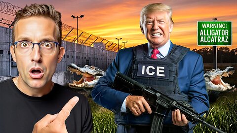 I Investigated Alligator Alcatraz with President Trump | The Truth Behind America's Deadliest Prison