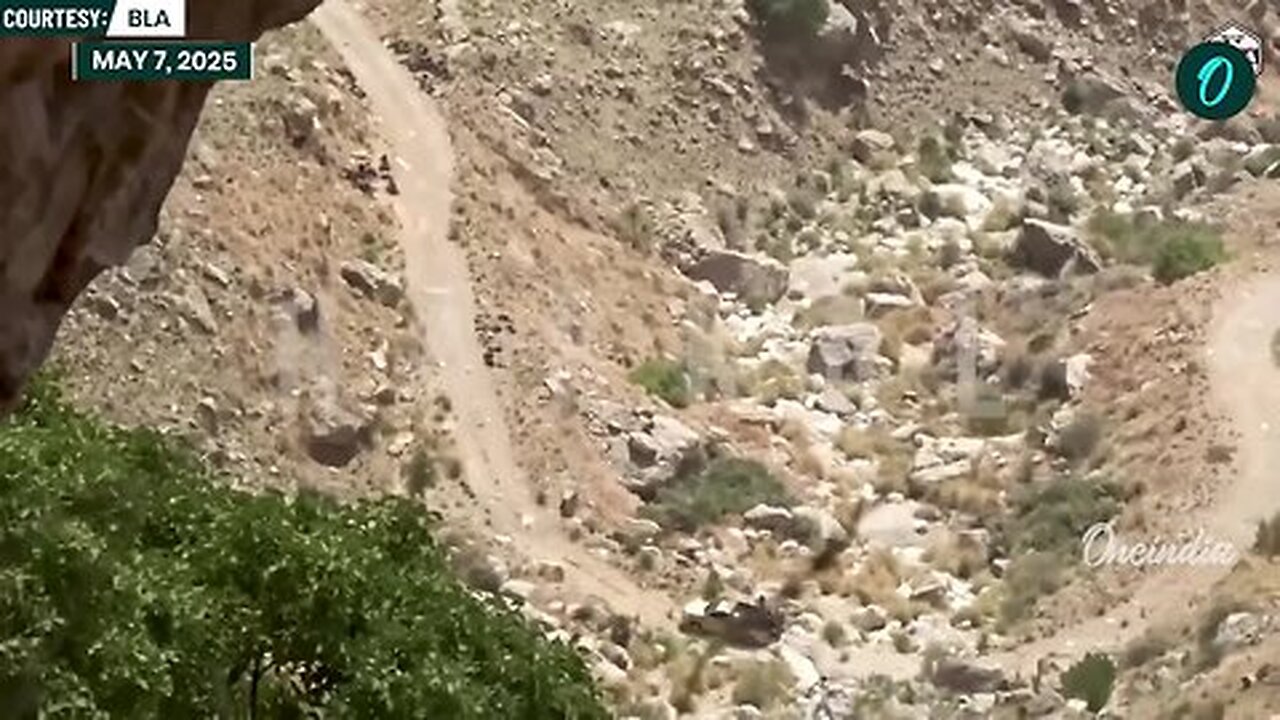 Baloch Rebels DESTROYS Pak Army Convoy In Bolan, Hours After India’s Operation Sindoor _ BLA Strikes