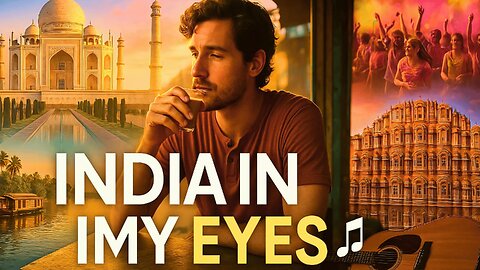 ☕ From Chai to Song: India in My Eyes 🎵 | My Journey Through Incredible India 🇮🇳