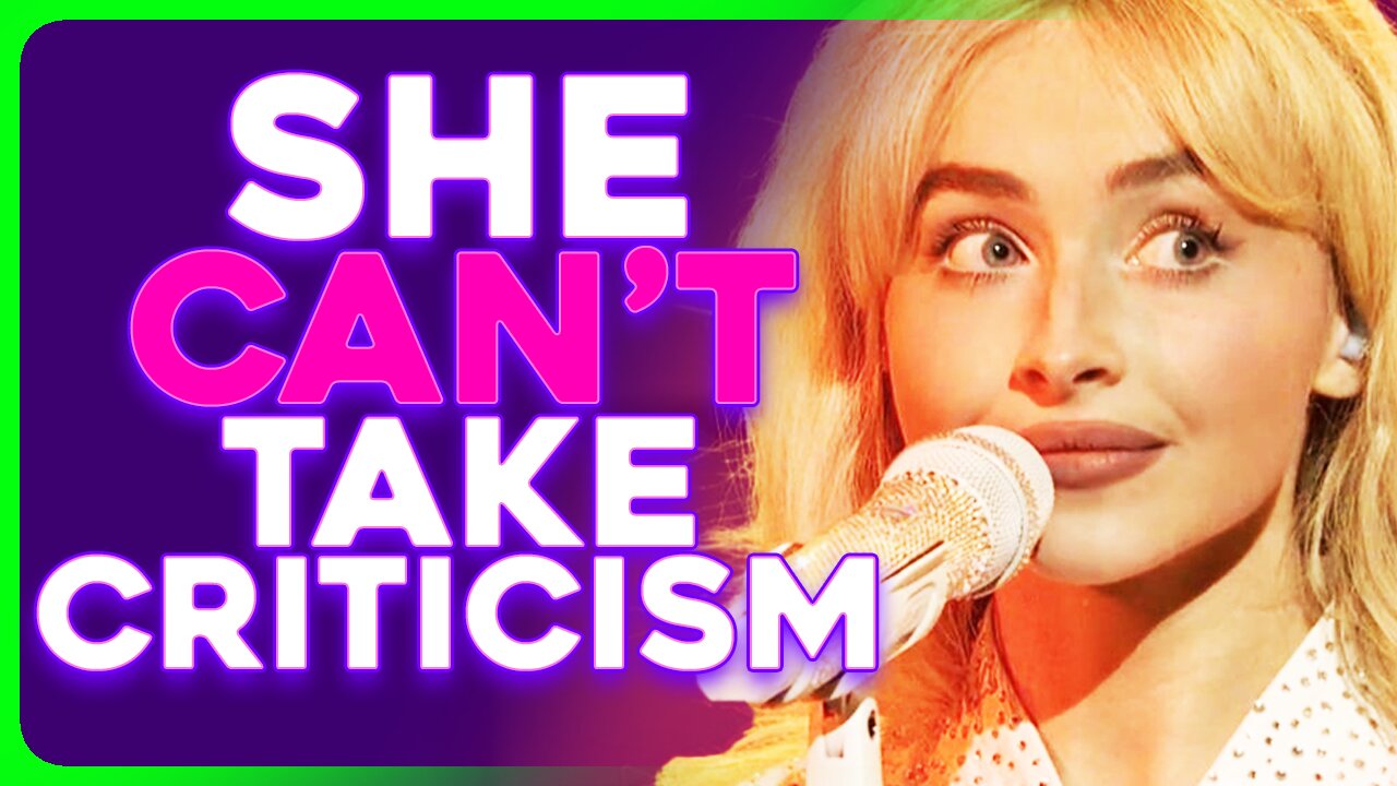 Sabrina Carpenter DISMISSES Backlash For MAN'S BEST FRIEND on SNL