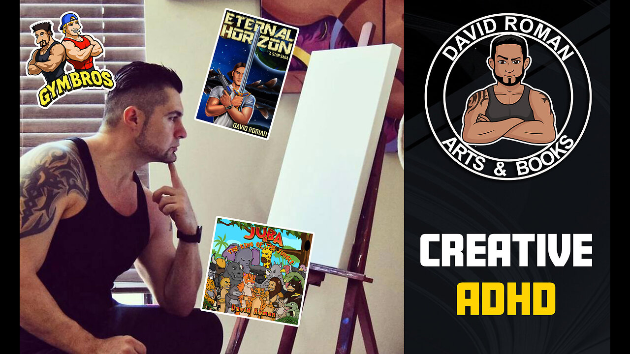 Living w Creative ADHD - Art with The David EPISODE 56