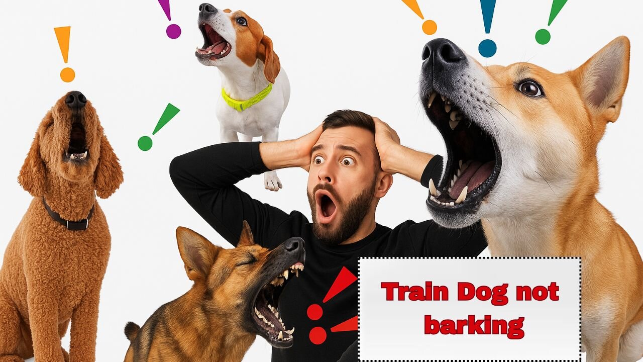 HOW tO train your dog no barking