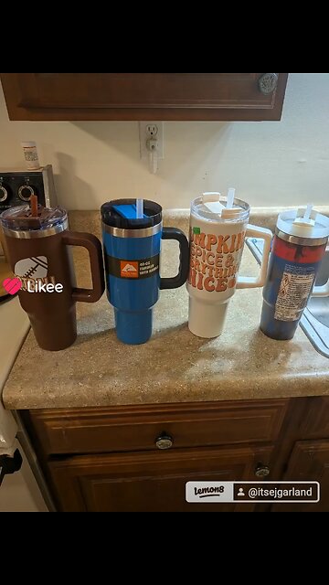my tumbler cup collection