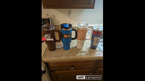 my tumbler cup collection