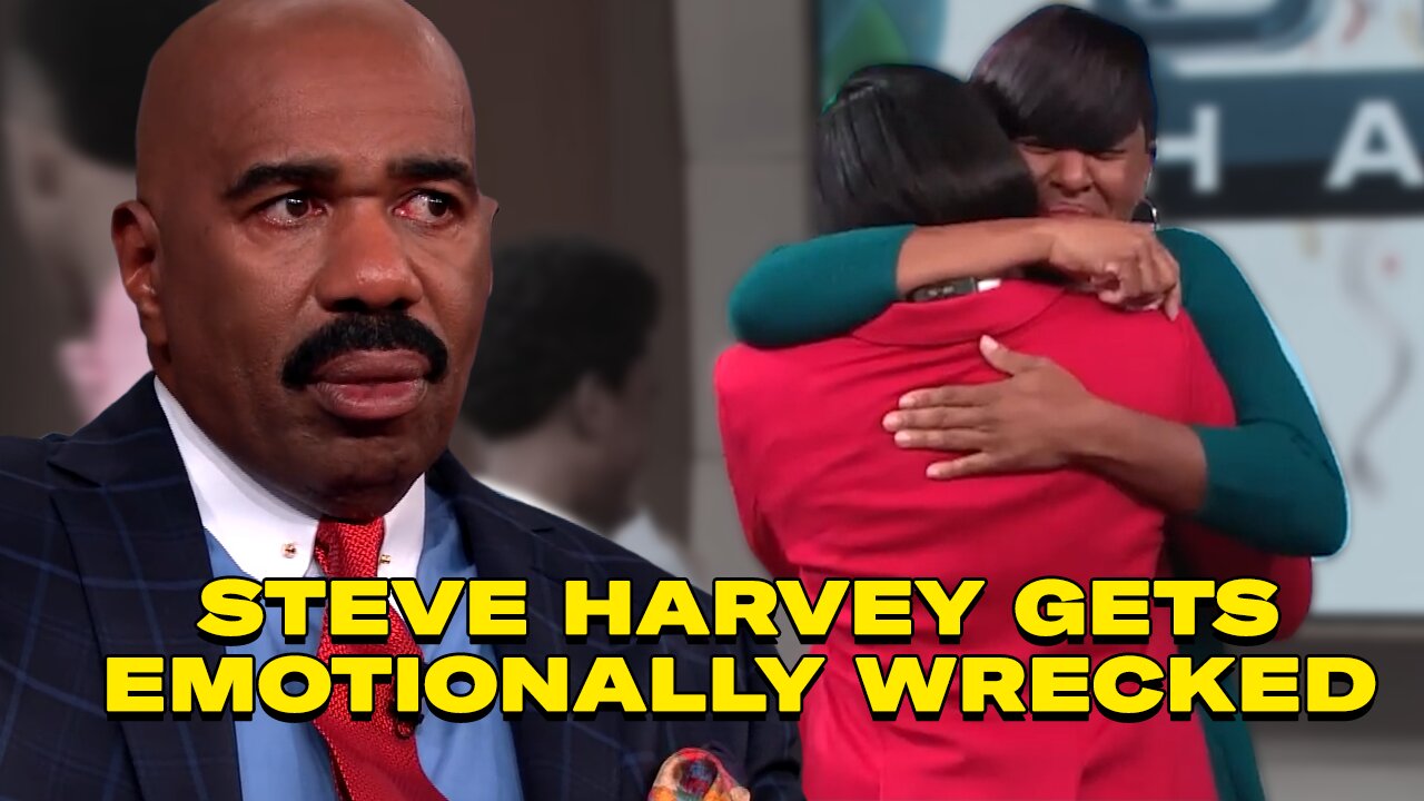 Steve Harvey was NOT ready for this! 😂😭 | Steve Gets Emotionally Wrecked