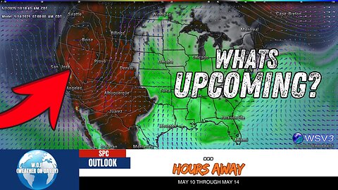 ⚠️ SE Severe Storm Risks: May 10-14 Gulf Coast Outlook!