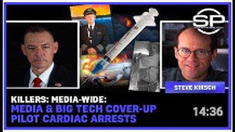 "Media and Big Tech Accused of Concealing Vaccine-Related Pilot Cardiac Arrests"