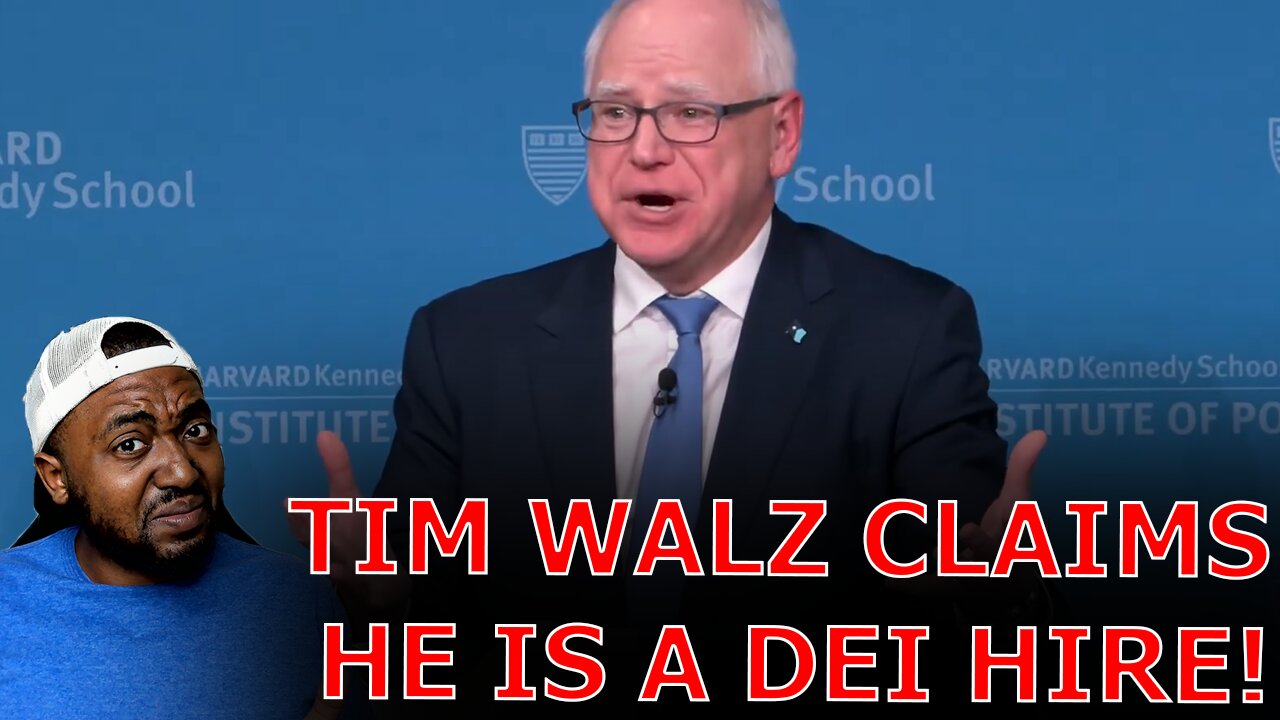 Tim Walz Humiliates Himself After Admitting Kamala Picked Him As VP To 'Code Talk' To White Guys!