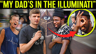 "Celebrity" Tells Street Preacher His Dad's in the ILLUMINATI