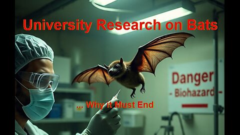 University Research on Bats and Why it Must End