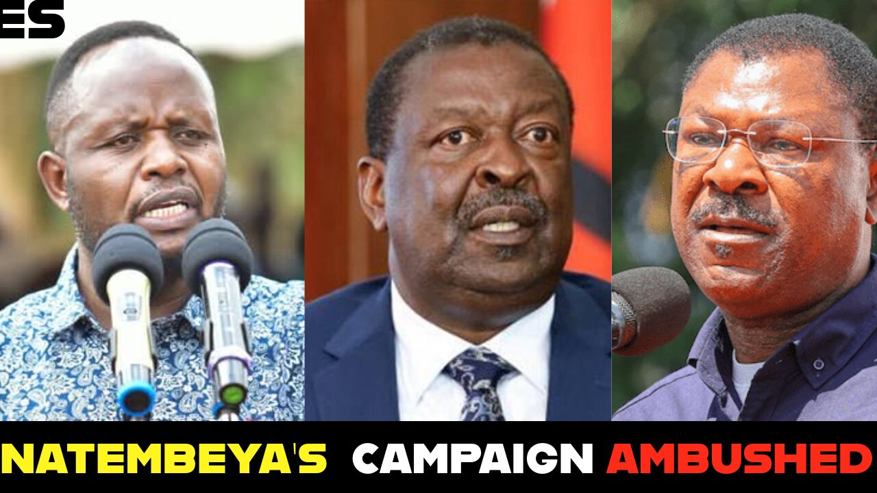 Natembeya’s Campaign Ambushed — Blames Mudavadi & Wetangula.