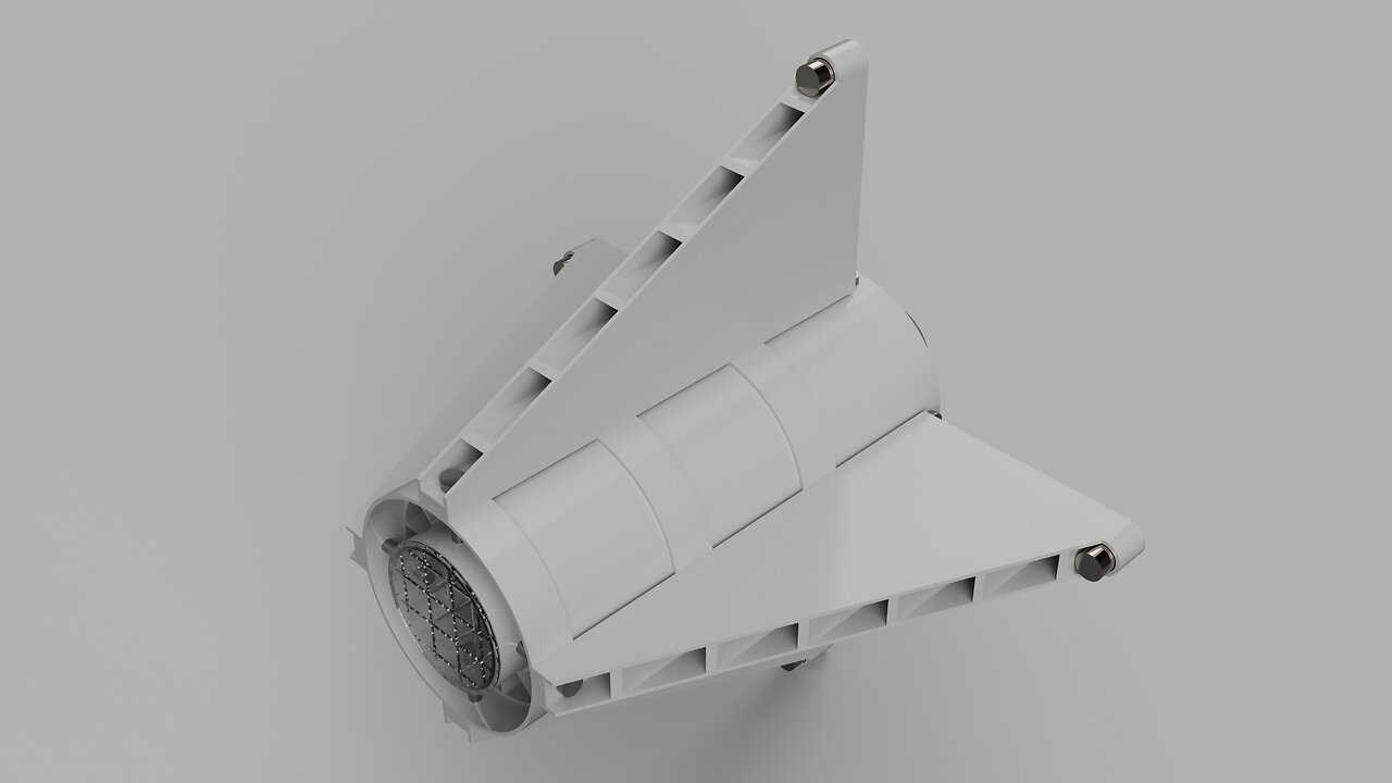 Micro Biplane Batwing Cross Prop Drone-Plane (Single Wall)