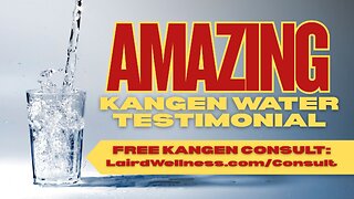AMAZING Kangen Water Testimonial