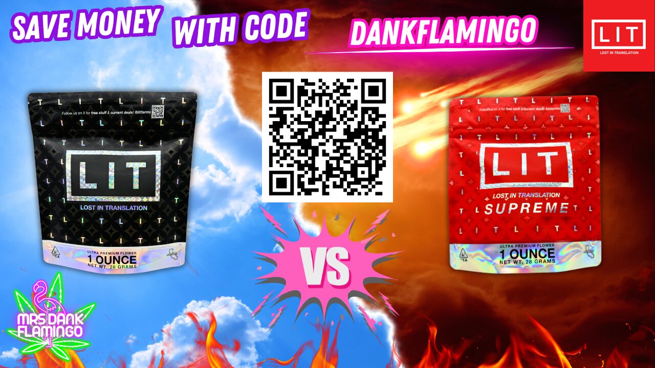 Comparing Purple Runtz Supreme and Grape Cream Cake Essential from Lit Farms! Mrs Dank Flamingo!!
