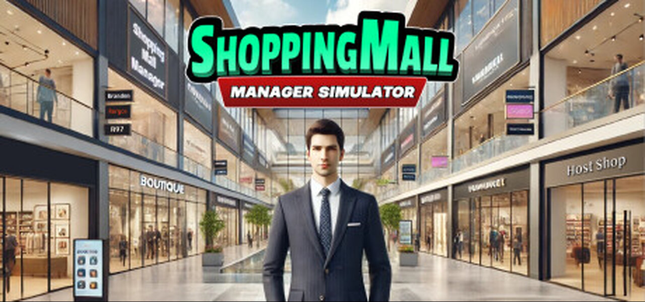 ShoppingMall Manager: Simulator Trailer - Build, Manage, and Thrive in Your Own Retail Empire!