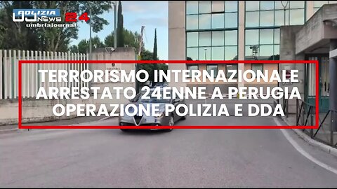 Terrorismo internazionale con addestramento, arrestato 24enne a Perugia