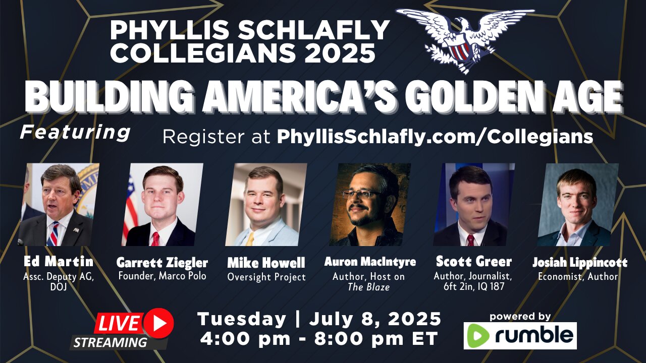 Collegians 2025: Building America's Golden Age