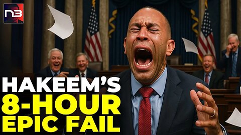 BREAKING: Hakeem's 8-HOUR Tantrum FAILS – Trump's Bill Passes While Socialist Takes Over NYC