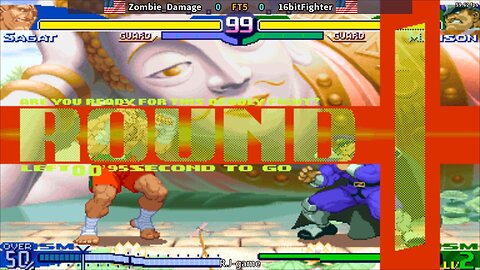 少年街霸ZERO3 Zombie_Damage VS 16bitFighter 2025-9-3 FT5