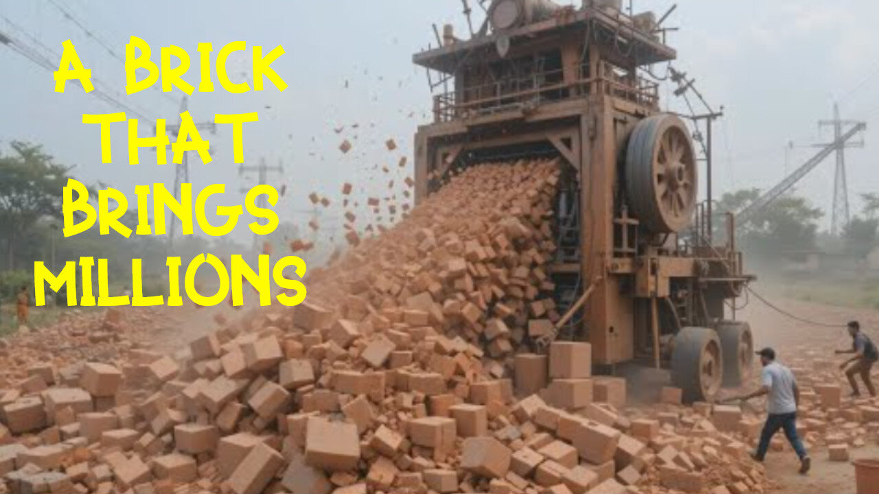 What conditions do people work in at a brick factory that brings in millions!